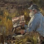 Oil paintings of plein air artists