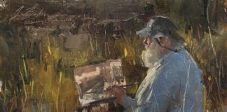 Oil paintings of plein air artists