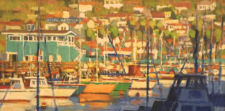 Painting landscapes en plein air