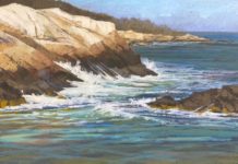 Kelly Kane’s Pick of the Week: Memorial Day Pastel painting of a seashore
