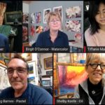 A Battle of the Mediums: 4 Artists, 1 Painting Eric Rhoads - Battle of the Mediums