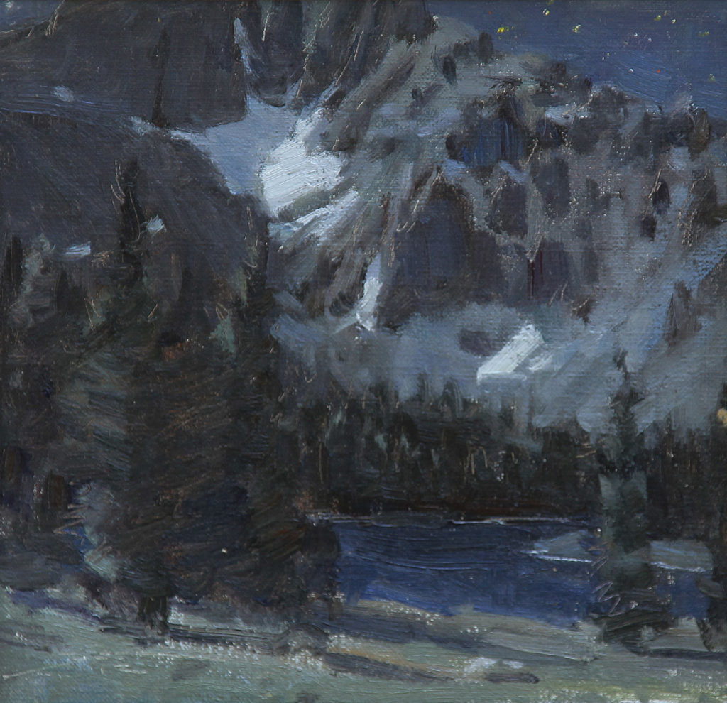 Painting nocturnes in plein air