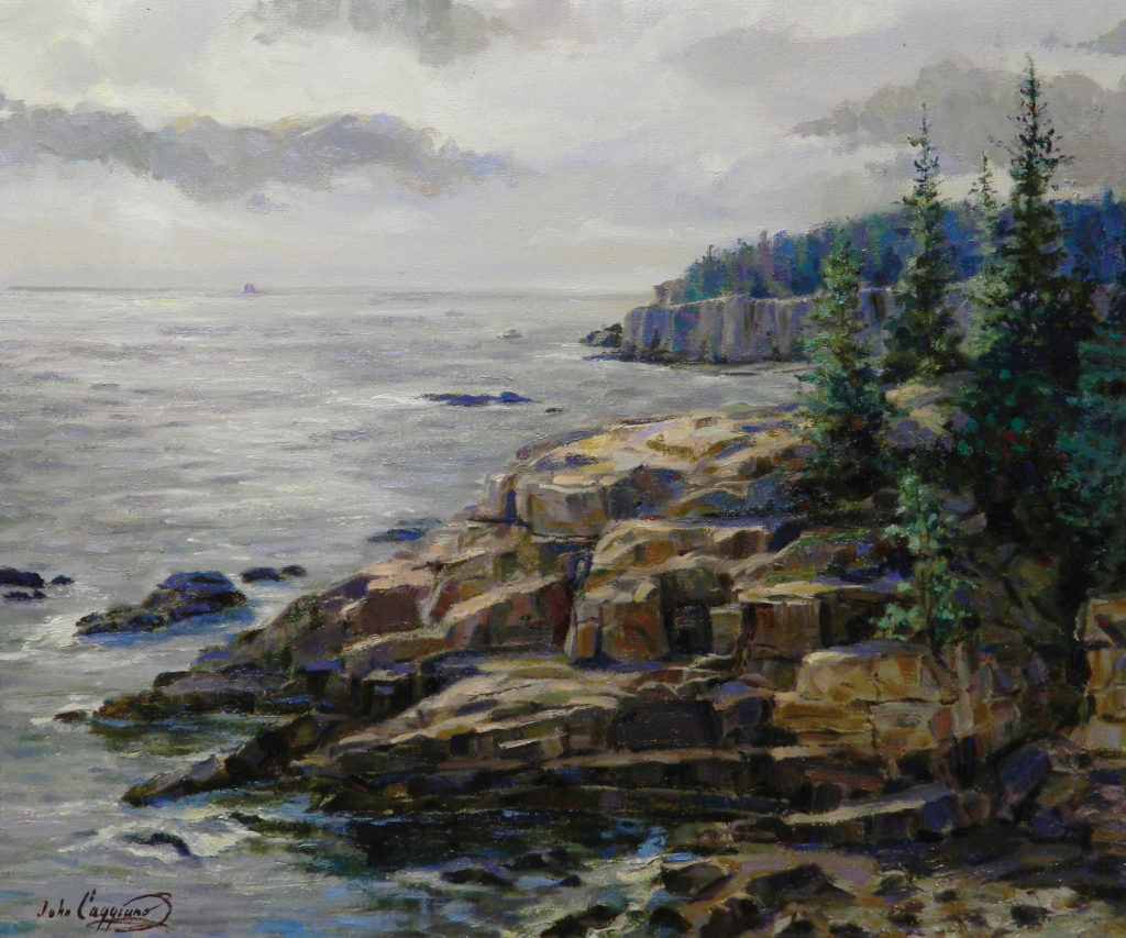 Plein air paintings of National Parks