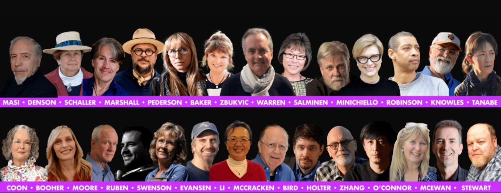Watercolor Live 2021 faculty