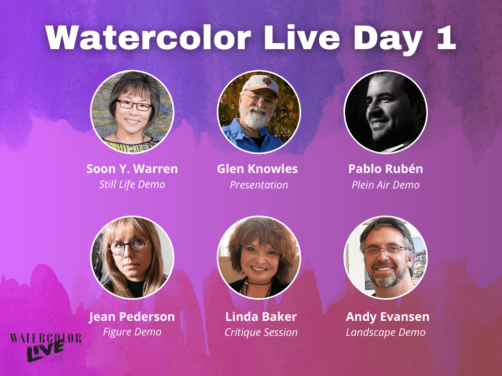 Watercolor Live faculty
