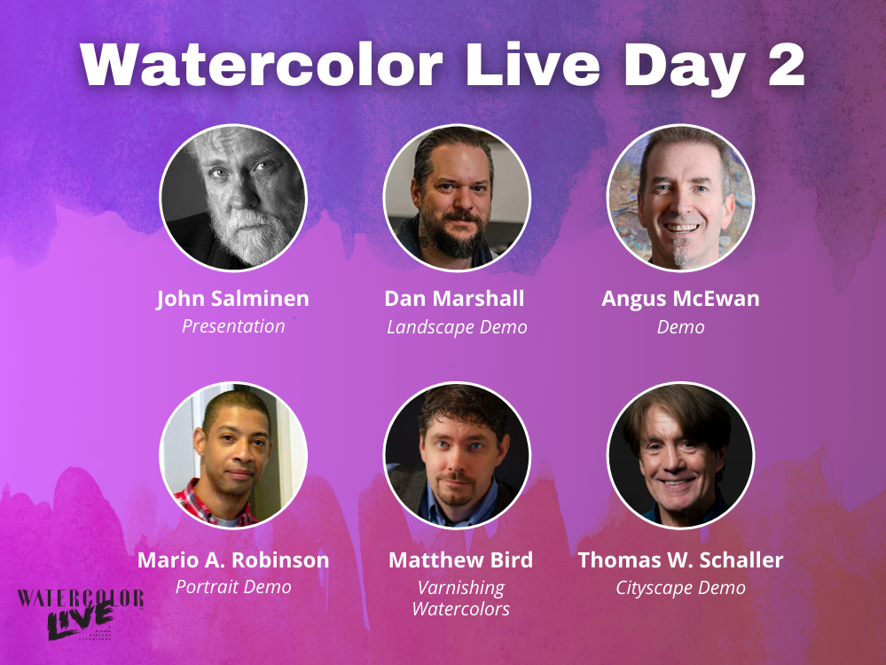 Watercolor Live faculty