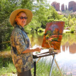 Susan Hubble Pitcairn, pastel landscape painter