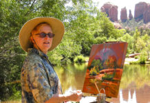 Susan Hubble Pitcairn, pastel landscape painter