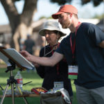 2021 Guide to Art Workshops, Schools, and Ateliers Cover of art workshops guide - painting outdoors