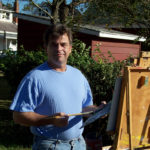 Plein air painter John Eiseman