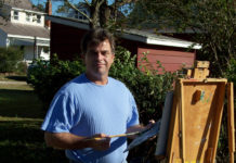 Something is Missing Plein air painter John Eiseman