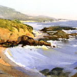 Artist Spotlight: Larry Cannon Larry Cannon, “South Laguna View” created in the Laguna Beach Plein Air Invitational, 10 x 14 in., watercolor on paper