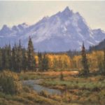 On painting landscapes - mountains and composition