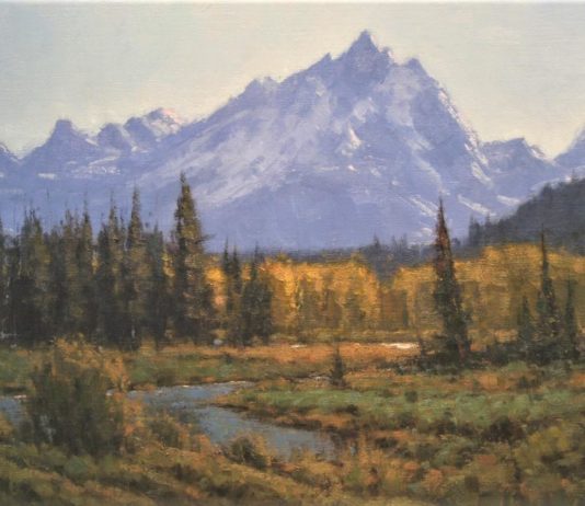 A Pep Talk for Beginners and Frustrated Art Students On painting landscapes - mountains and composition