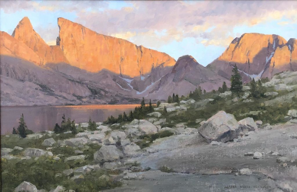 Oil landscape paintings