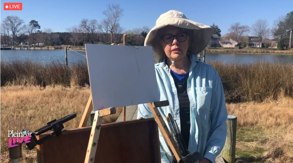 Nancy Tankersley: How Painting Outside Differs