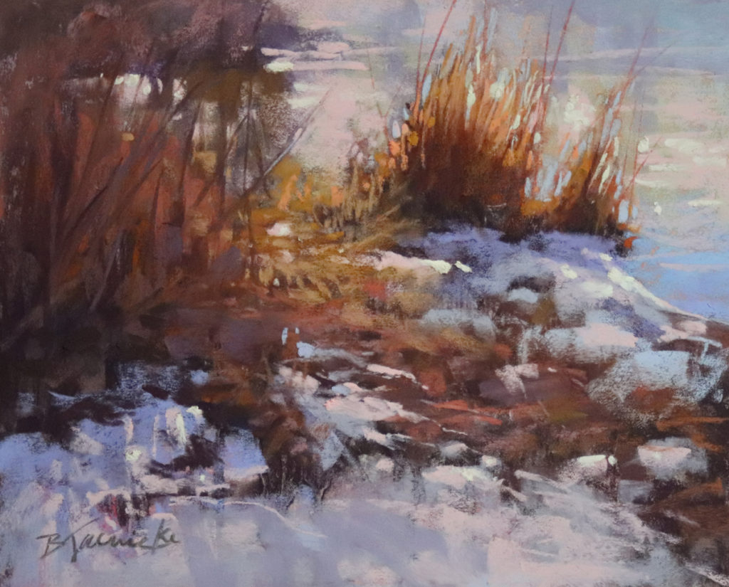 Pastel landscape painting how-to