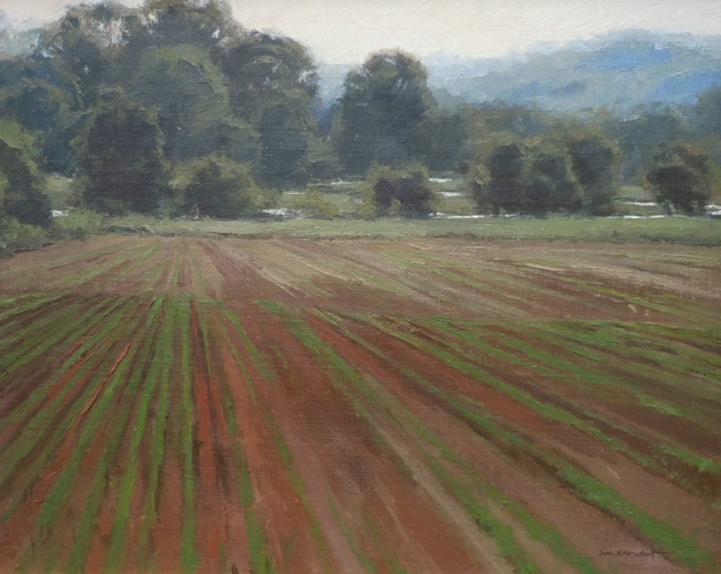 Kevin Menck, "Early Beans," 16 x 20 in.