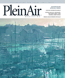 Plein Air Magazine Cover