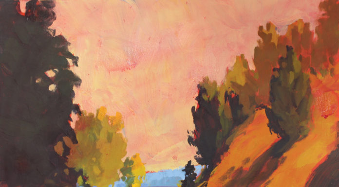 Acrylic color temperature demo