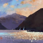 Pastel painting by Tony Allain