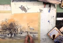 Could This Watercolor Method Be Right For You? Watercolor painting demo