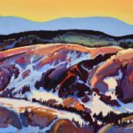 Casein painting by Stephen Quiller