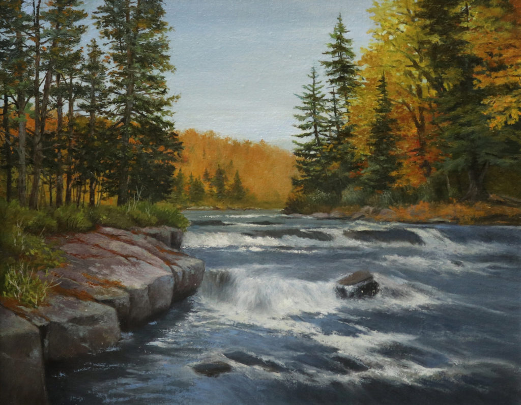 "Buttermilk Headwater" painting by Judson Brown