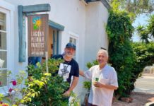 LPAPA Signature Artist & Board Member Anthony Salvo with LPAPA Artist Member Fernando Micheli