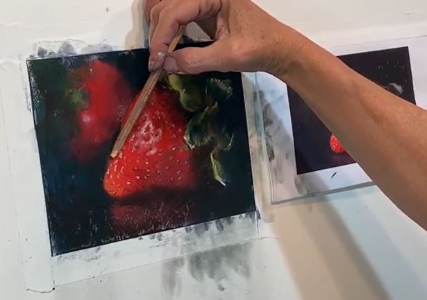 How to paint a still life with pastels