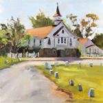 Country Roads: 12 Rural Landscape Paintings Paintings of churches