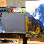 Color mixing for landscape painting
