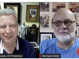 Plein air sketch to studio painting - Eric Rhoads and Michael Holter