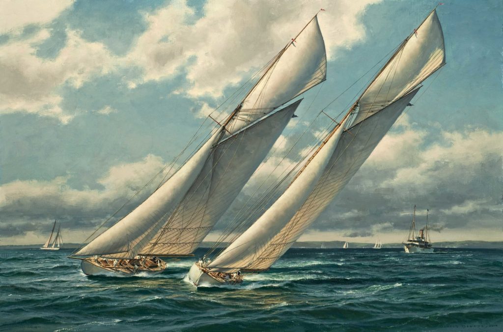 Maritime art - paintings of boats by Don Demers