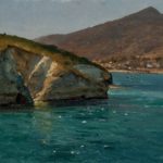 Painting On Location and Visual Veracity Painting on Location > "Chalk Cliffs" by Don Demers