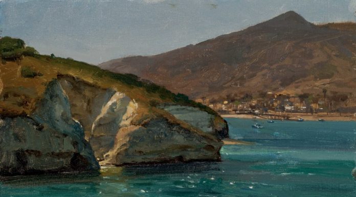 Painting on Location > "Chalk Cliffs" by Don Demers