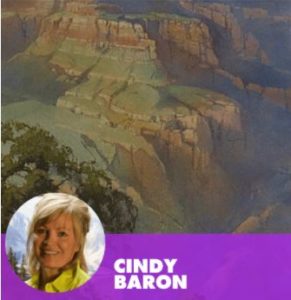 Cindy Baron is on the faculty of the 2nd Annual Watercolor Live