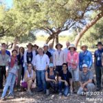 Texas Plein Air Event Breaks the Record in 2021 Plein air art events - Artist Group Photo at the Cleere Ranch