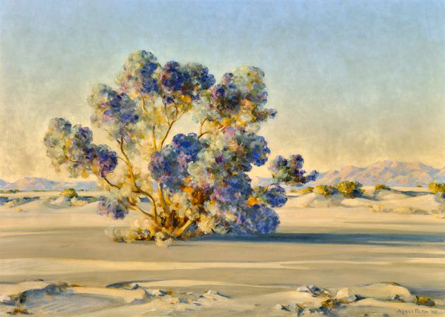 Agnes Pelton, "Desert Royalty," 1940, oil on canvas