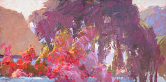 How to paint like Monet - “Flowers at Sunset” by Camille Przewodek