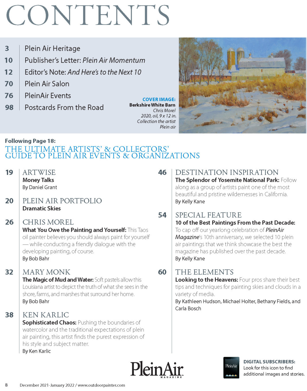 Plein Air Magazine And Here's to the Next 10 OutdoorPainter