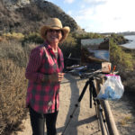 How Michele Usibelli is Breaking New Ground Michelle Usebelli painting en plein air