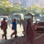 Plein air landscape by Ken Auster