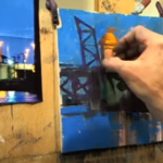 Secrets of Painting a Nighttime Look how to paint with pastels