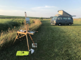 HipCamping in South Dakota, through the app HipCamp