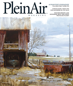 Plein Air Magazine FebMar2022 sm cover