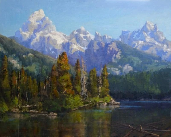 Landscape painting by Bill Davidson