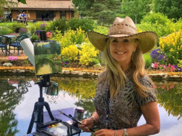 Lori McNee uses water-mixable oils