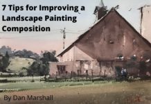 7 Tips for Improving a Landscape Painting Composition