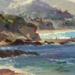 Rick Delanty, "Montage Mists," 12 x 24 in., oil (Laguna Beach, CA)